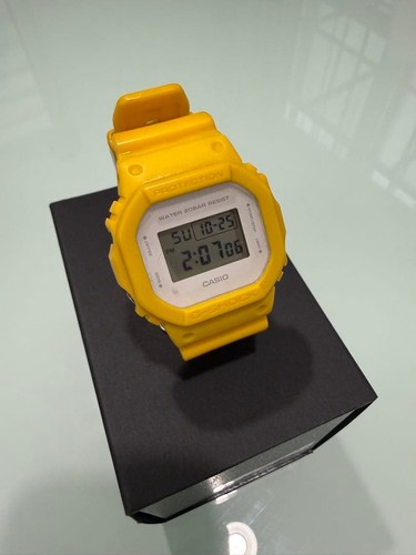 Casio shock yellow digital - casio, g-shock