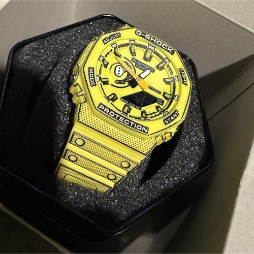 Casio shock yellow octagon - g-shock,